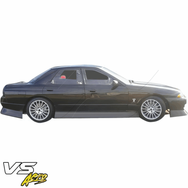 VSaero FRP URA Side Skirts for Nissan Skyline (R32) GTS 1990-1994 > 4dr Sedan - Image 3