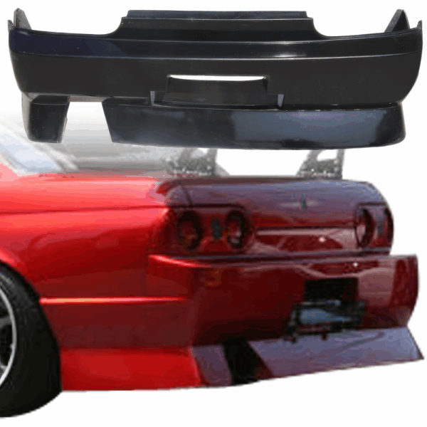 VSaero FRP URA Rear Bumper for Nissan Skyline (R32) GTS 1990-1994 > 2dr Coupe
