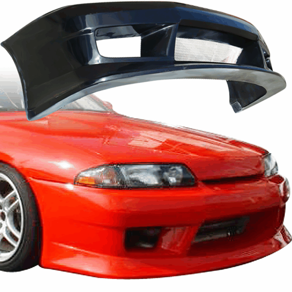 VSaero FRP VERT Front Bumper for Nissan Skyline (R32) GTS 1990-1994 > 2/4dr - Image 2