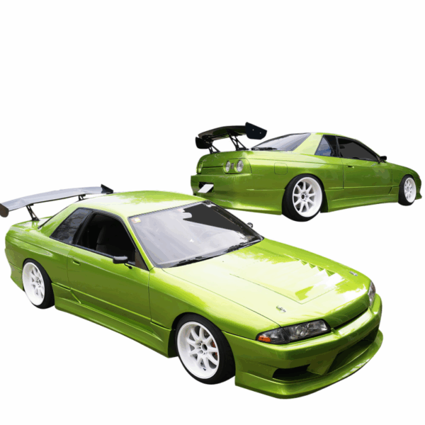 VSaero FRP VERT Body Kit 4pc for Nissan Skyline (R32) GTS 1990-1994 > 2dr Coupe - Image 3