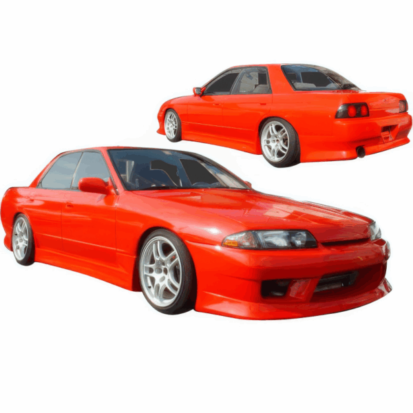 VSaero FRP VERT Body Kit 4pc for Nissan Skyline (R32) GTS 1990-1994 > 4dr Sedan - Image 2