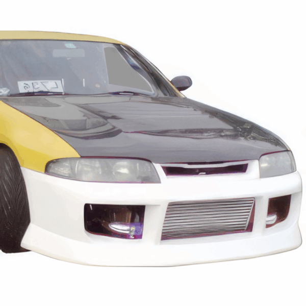 VSaero FRP BSPO Front Bumper for Nissan Skyline (R33) GTS 1995-1998 > 2/4dr - Image 3