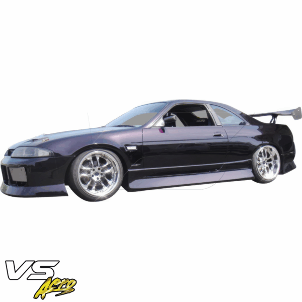 VSaero FRP BSPO Side Skirts for Nissan Skyline (R33) GTS 1995-1998 > 2dr Coupe - Image 2