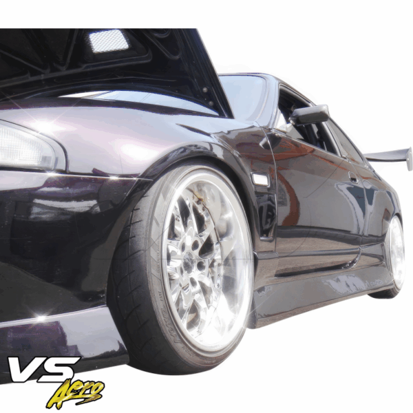 VSaero FRP BSPO Side Skirts for Nissan Skyline (R33) GTS 1995-1998 > 2dr Coupe - Image 3