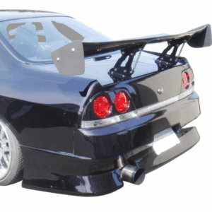 VSaero FRP BSPO Rear Bumper for Nissan Skyline (R33) GTS 1995-1998 > 2dr Coupe