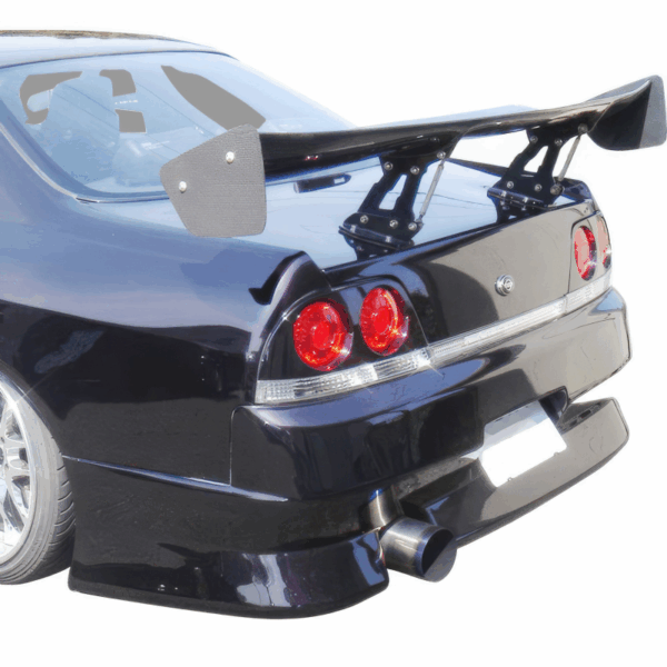 VSaero FRP BSPO Rear Bumper for Nissan Skyline (R33) GTS 1995-1998 > 2dr Coupe