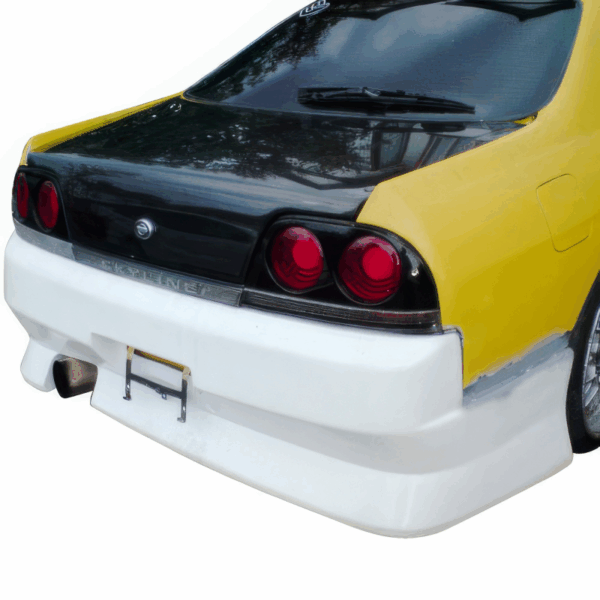 VSaero FRP BSPO Rear Bumper for Nissan Skyline (R33) GTS 1995-1998 > 2dr Coupe - Image 3