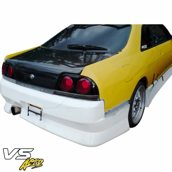 VSaero FRP BSPO Rear Bumper for Nissan Skyline (R33) GTS 1995-1998 > 2dr Coupe - Image 4