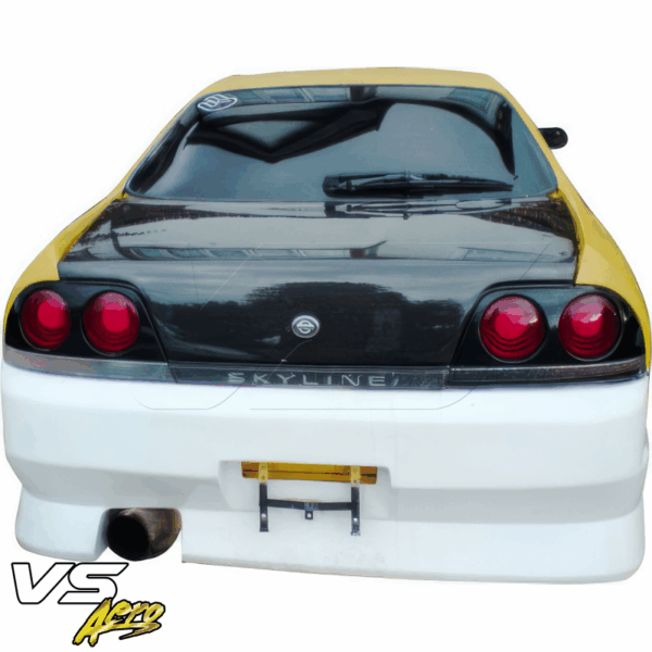 VSaero FRP BSPO Rear Bumper for Nissan Skyline (R33) GTS 1995-1998 > 2dr Coupe - Image 5