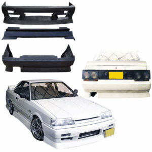 VSaero FRP URA Body Kit 4pc for Nissan Skyline (R31) 1985-1987 > 2/4dr