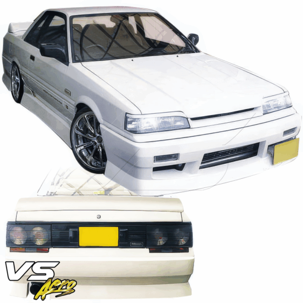 VSaero FRP URA Body Kit 4pc for Nissan Skyline (R31) 1985-1987 > 2/4dr - Image 2