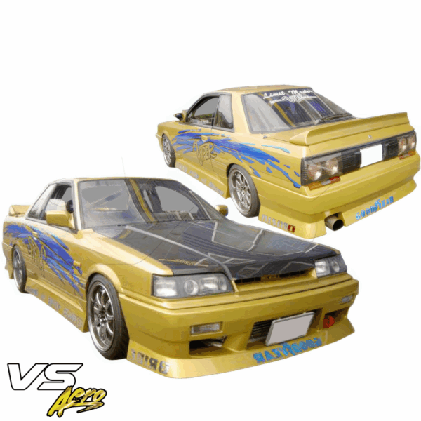 VSaero FRP URA Body Kit 4pc for Nissan Skyline (R31) 1985-1987 > 2/4dr - Image 5
