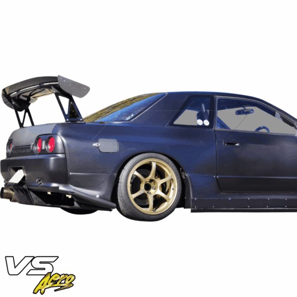 VSaero FRP RAME Diffuser 5pc for Nissan Skyline (R32) GTS 1990-1994 > 2dr Coupe - Image 4