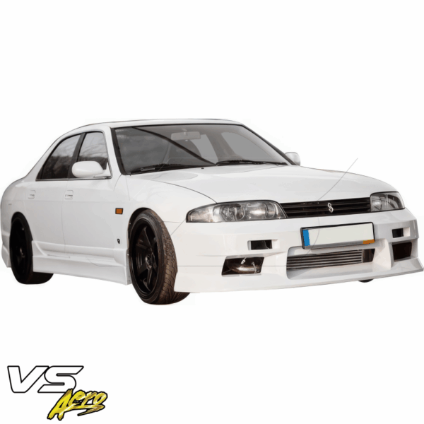 VSaero FRP MSPO Front Bumper for Nissan Skyline (R33) GTS 1995-1998 > 2/4dr - Image 2