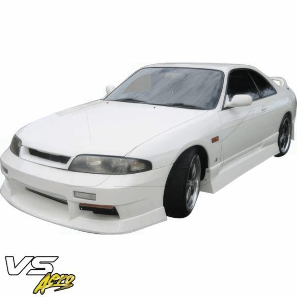 VSaero FRP MSPO Front Bumper for Nissan Skyline (R33) GTS 1995-1998 > 2/4dr - Image 3