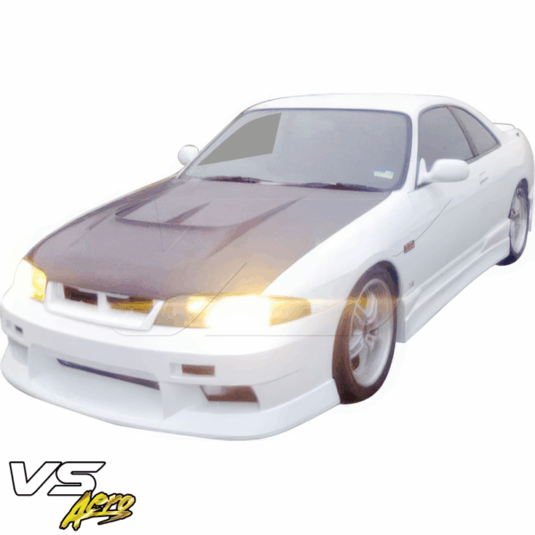 VSaero FRP MSPO Front Bumper for Nissan Skyline (R33) GTS 1995-1998 > 2/4dr - Image 10