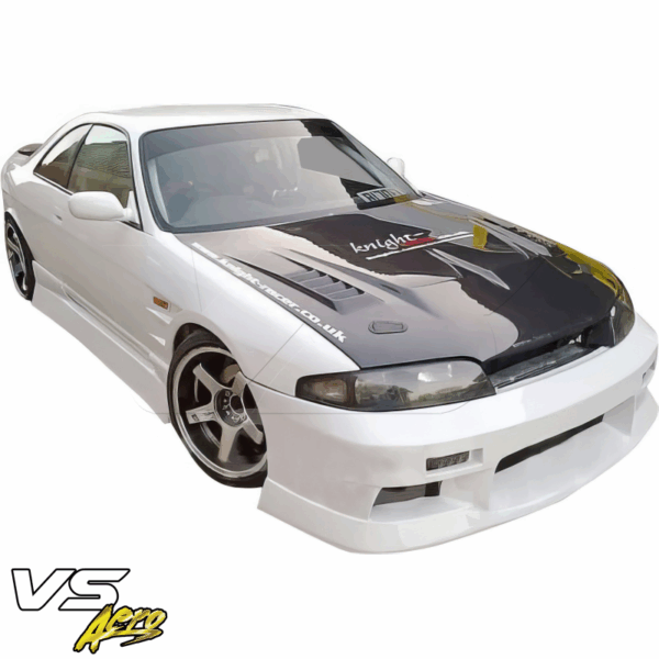 VSaero FRP MSPO Front Bumper for Nissan Skyline (R33) GTS 1995-1998 > 2/4dr - Image 11