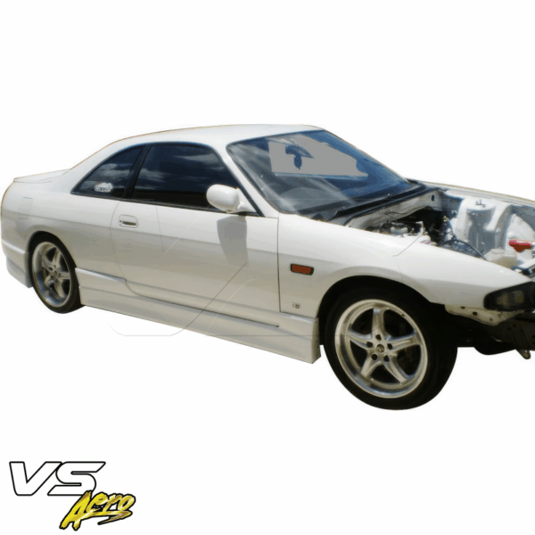 VSaero FRP MSPO Side Skirts for Nissan Skyline (R33) GTS 1995-1998 > 2dr Coupe - Image 4