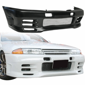 VSaero FRP TRIA Front Bumper for Nissan Skyline (R32) GTS 1990-1994 > 2/4dr