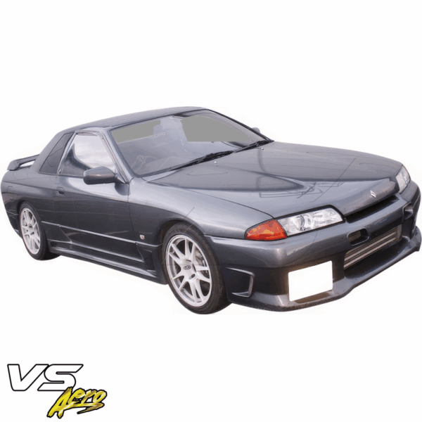 VSaero FRP TRIA Front Bumper for Nissan Skyline (R32) GTS 1990-1994 > 2/4dr - Image 9
