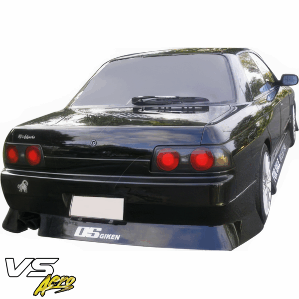 VSaero FRP URA Rear Bumper for Nissan Skyline (R32) GTS 1990-1994 > 4dr Sedan - Image 2
