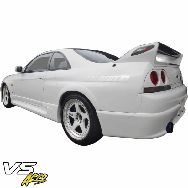VSaero FRP NISM 400R Side Skirts for Nissan Skyline (R33) GTS 1995-1998 > 2dr Coupe - Image 3