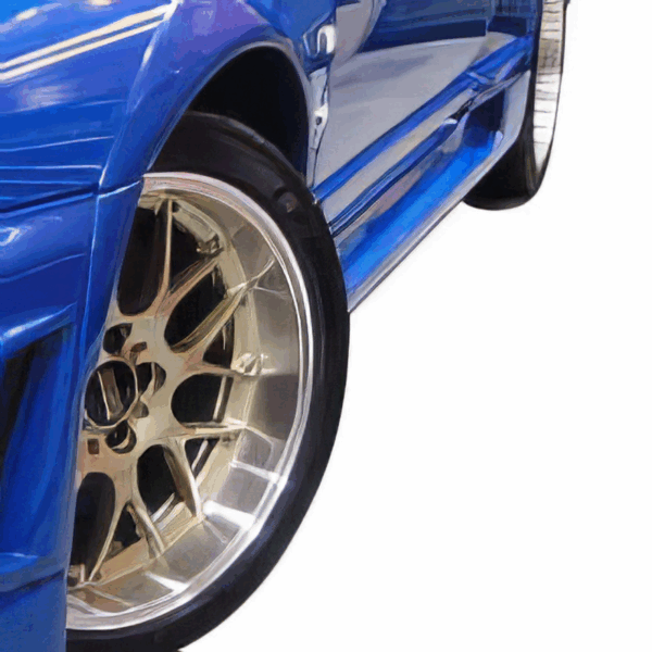 VSaero FRP NISM 400R Side Skirts for Nissan Skyline (R33) GTS 1995-1998 > 2dr Coupe - Image 5