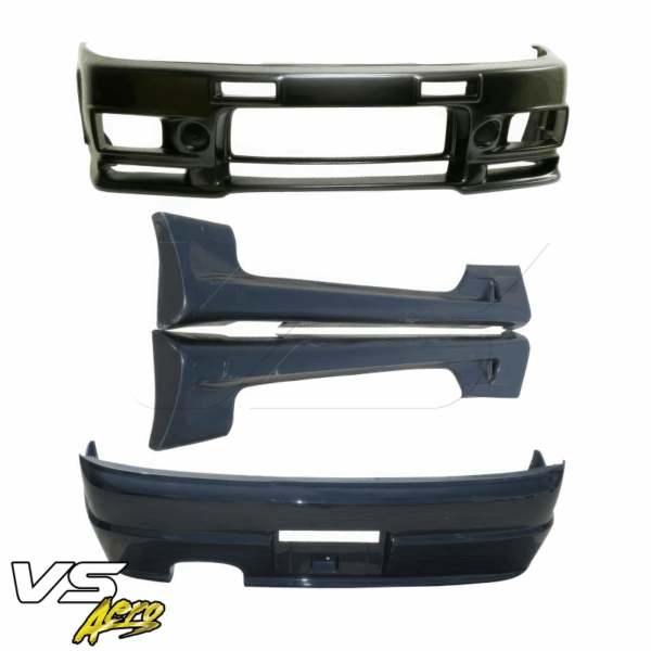 VSaero FRP NISM 400R Body Kit 4pc for Nissan Skyline (R33) GTS 1995-1998 > 2dr Coupe - Image 3