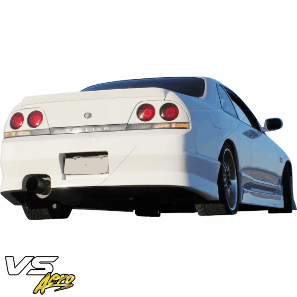 VSaero FRP MSPO Rear Bumper for Nissan Skyline (R33) GTS 1995-1998 > 2dr Coupe - Image 2