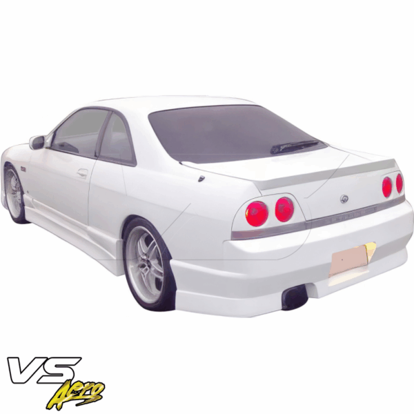 VSaero FRP MSPO Rear Bumper for Nissan Skyline (R33) GTS 1995-1998 > 2dr Coupe - Image 5