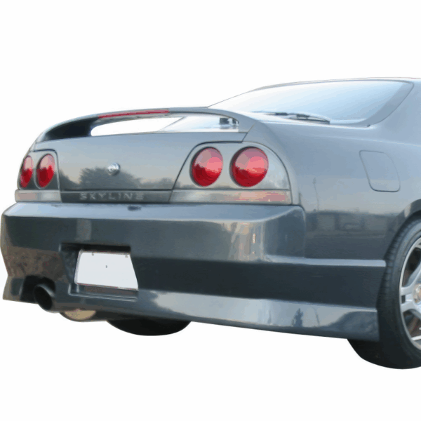 VSaero FRP MSPO Rear Bumper for Nissan Skyline (R33) GTS 1995-1998 > 2dr Coupe - Image 7