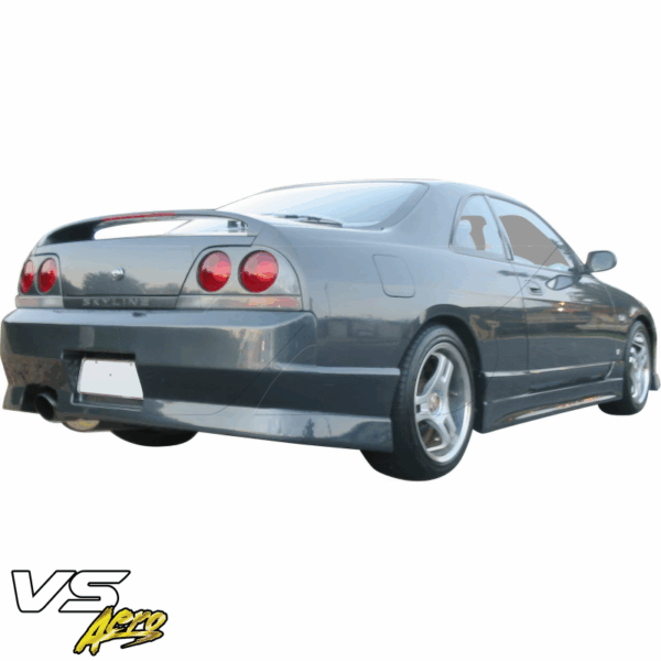 VSaero FRP MSPO Rear Bumper for Nissan Skyline (R33) GTS 1995-1998 > 2dr Coupe - Image 8