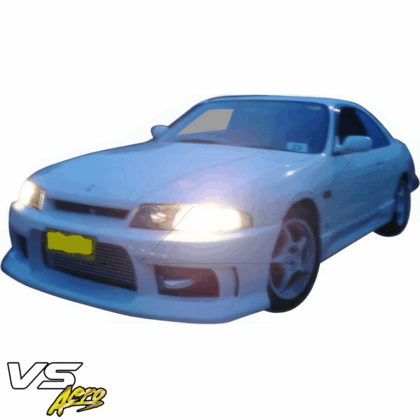 VSaero FRP MSPO v2 Front Bumper for Nissan Skyline (R33) GTS 1995-1998 > 2/4dr - Image 3