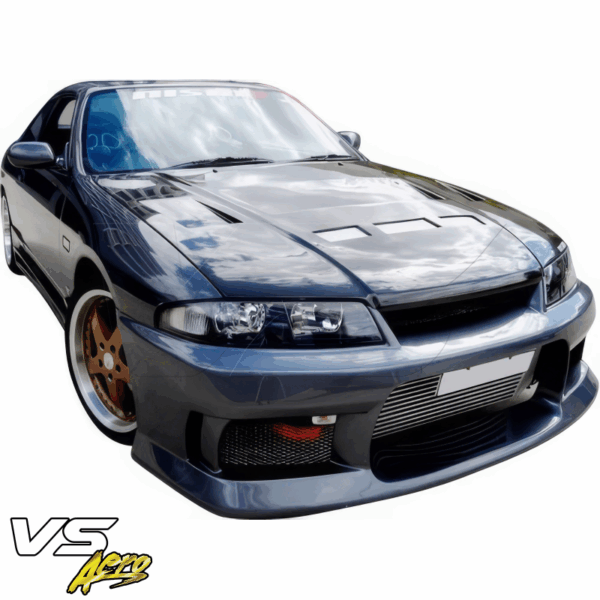 VSaero FRP MSPO v2 Front Bumper for Nissan Skyline (R33) GTS 1995-1998 > 2/4dr - Image 8