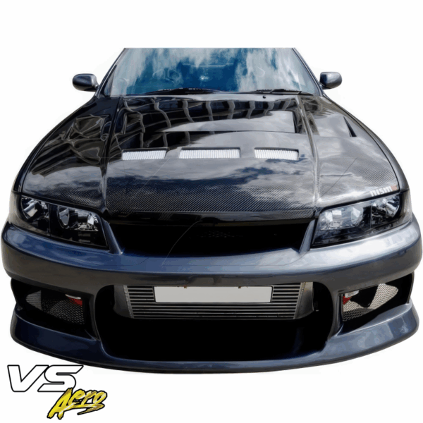 VSaero FRP MSPO v2 Front Bumper for Nissan Skyline (R33) GTS 1995-1998 > 2/4dr - Image 10