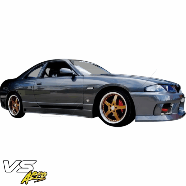 VSaero FRP MSPO v2 Front Bumper for Nissan Skyline (R33) GTS 1995-1998 > 2/4dr - Image 13
