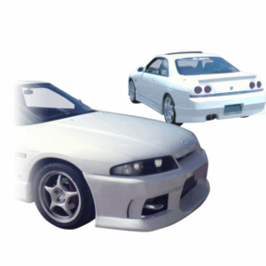 VSaero FRP MSPO v2 Body Kit 4pc for Nissan Skyline (R33) GTS 1995-1998 > 2dr Coupe