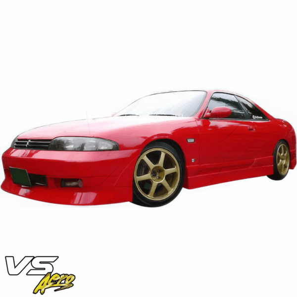 VSaero FRP FKON Front Bumper for Nissan Skyline (R33) GTS 1995-1998 > 2/4dr - Image 2