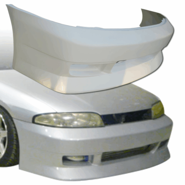VSaero FRP FKON Front Bumper for Nissan Skyline (R33) GTS 1995-1998 > 2/4dr - Image 4