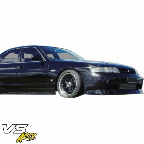 VSaero FRP FKON Front Bumper for Nissan Skyline (R33) GTS 1995-1998 > 2/4dr - Image 10
