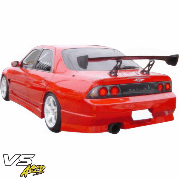 VSaero FRP FKON Side Skirts for Nissan Skyline (R33) GTS 1995-1998 > 4dr Sedan - Image 2