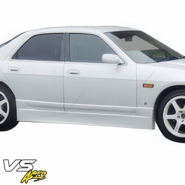 VSaero FRP FKON Side Skirts for Nissan Skyline (R33) GTS 1995-1998 > 4dr Sedan - Image 3