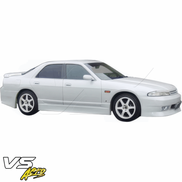 VSaero FRP FKON Side Skirts for Nissan Skyline (R33) GTS 1995-1998 > 4dr Sedan - Image 4