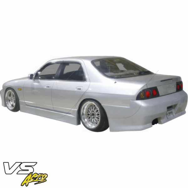VSaero FRP FKON Side Skirts for Nissan Skyline (R33) GTS 1995-1998 > 4dr Sedan - Image 6