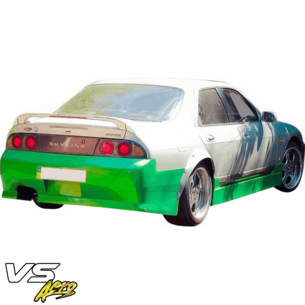VSaero FRP FKON Side Skirts for Nissan Skyline (R33) GTS 1995-1998 > 4dr Sedan - Image 12