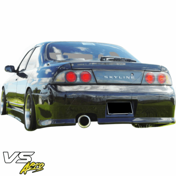 VSaero FRP FKON Rear Bumper for Nissan Skyline (R33) GTS 1995-1998 > 4dr Sedan - Image 17