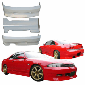 VSaero FRP FKON Body Kit 4pc for Nissan Skyline (R33) GTS 1995-1998 > 2dr Coupe