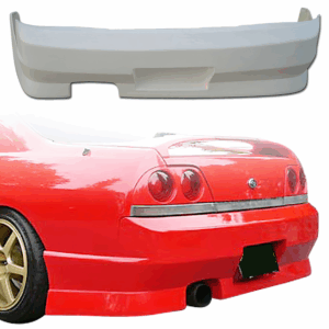 VSaero FRP FKON Rear Bumper for Nissan Skyline (R33) GTS 1995-1998 > 2dr Coupe