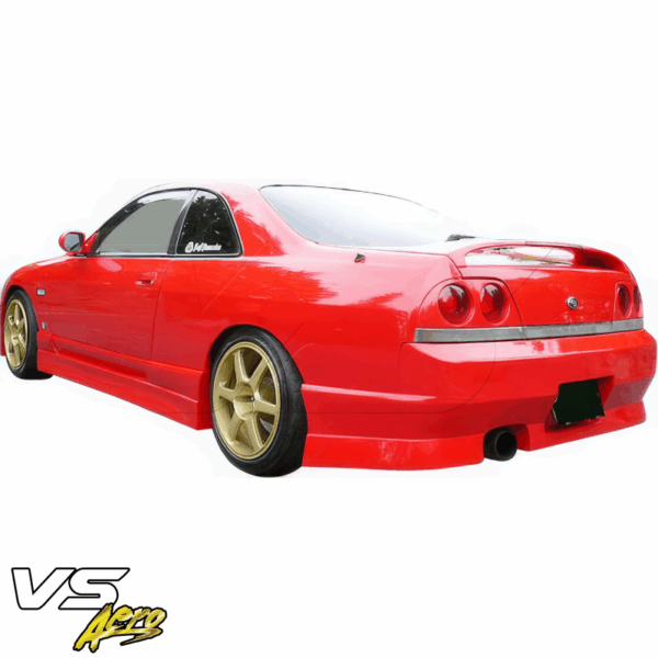 VSaero FRP FKON Rear Bumper for Nissan Skyline (R33) GTS 1995-1998 > 2dr Coupe - Image 2