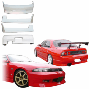VSaero FRP FKON Body Kit 4pc for Nissan Skyline (R33) GTS 1995-1998 > 4dr Sedan